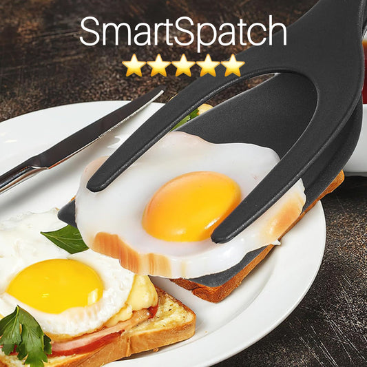 SmartSpatch - 2 in 1 Spatula With Built-in Tongs