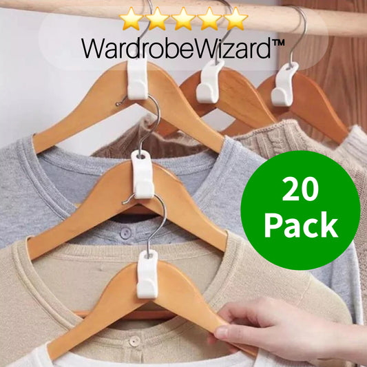 WardrobeWizard™ - A Genius Space-Saving Invention - 20/40 Pieces