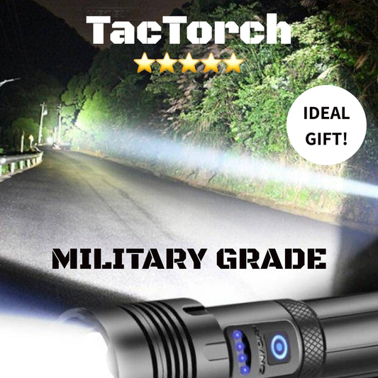 TacTorch - Military Grade Ultra-Bright Torch -  Rechargeable