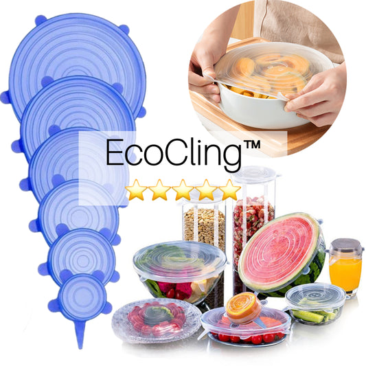 EcoCling™ Reusable food covers