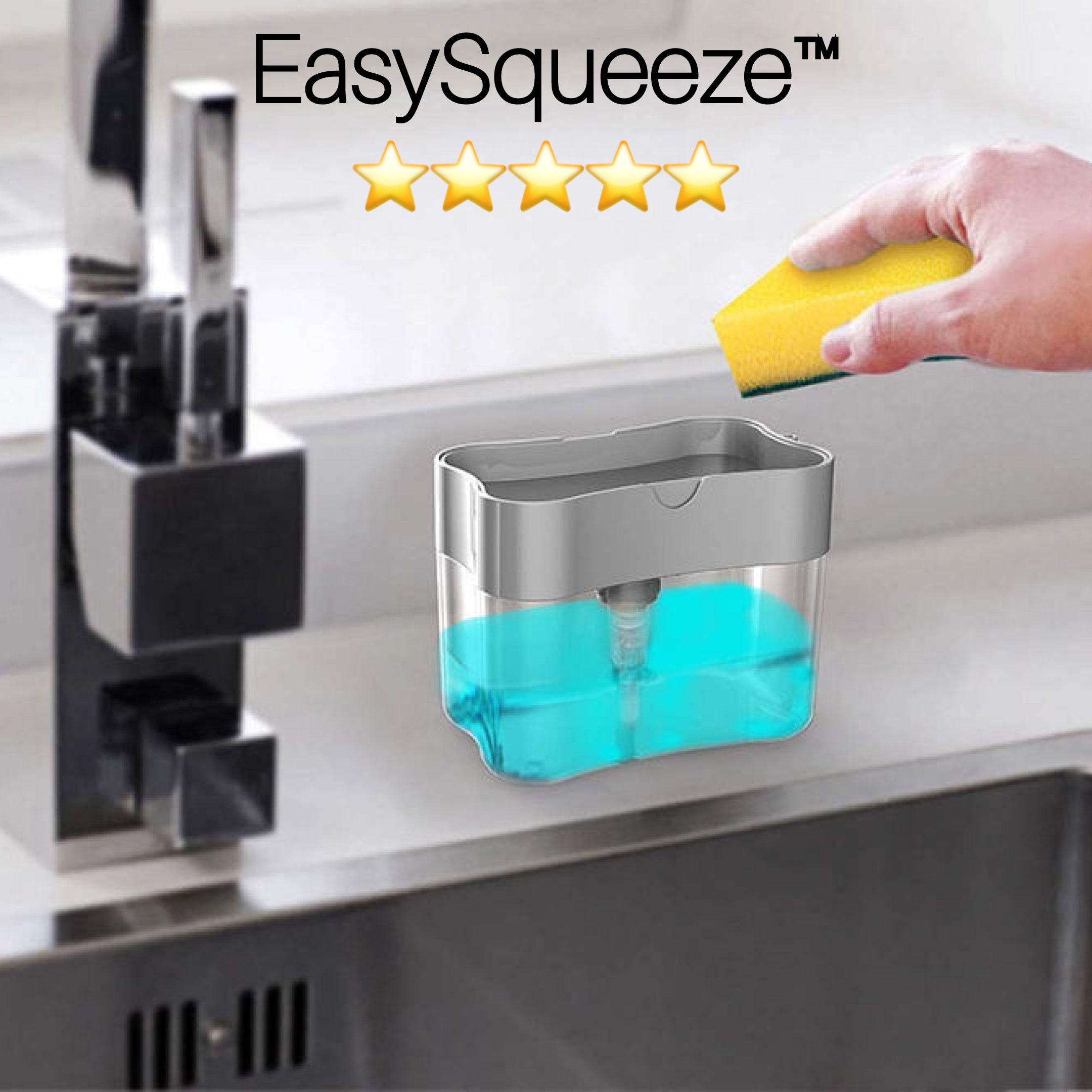 EasySqueeze™ A One Touch Stylish Kitchen Addition