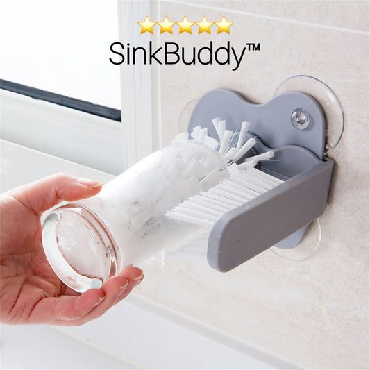 SinkBuddy™ Easy Cleaning For Tall Bottles & Glasses