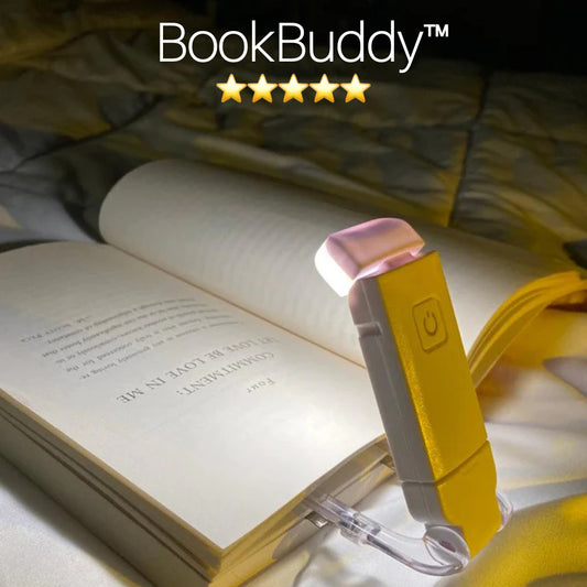 BookBuddy™ USB Rechargeable Clip-On Book Light