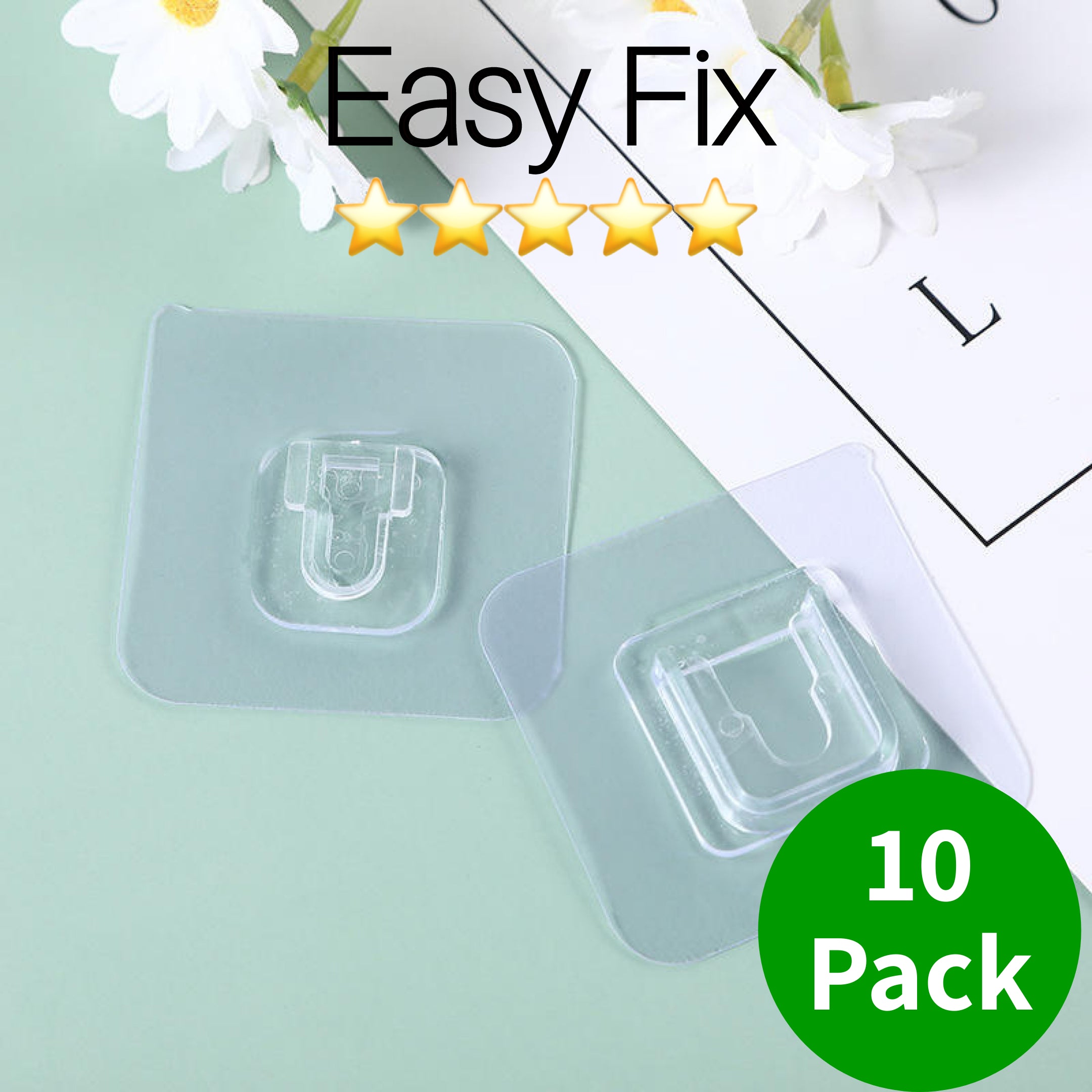 Easy Fix - Genius Wall Fixings - Pack of 10