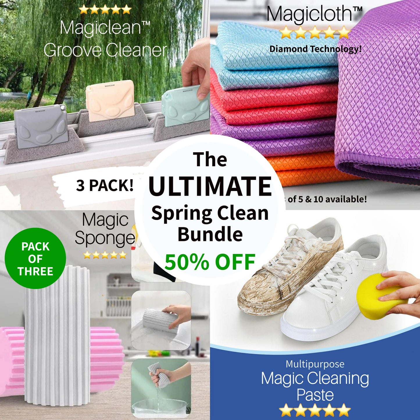 The MAGIC Spring Clean Bundle - Less Than Half Price!